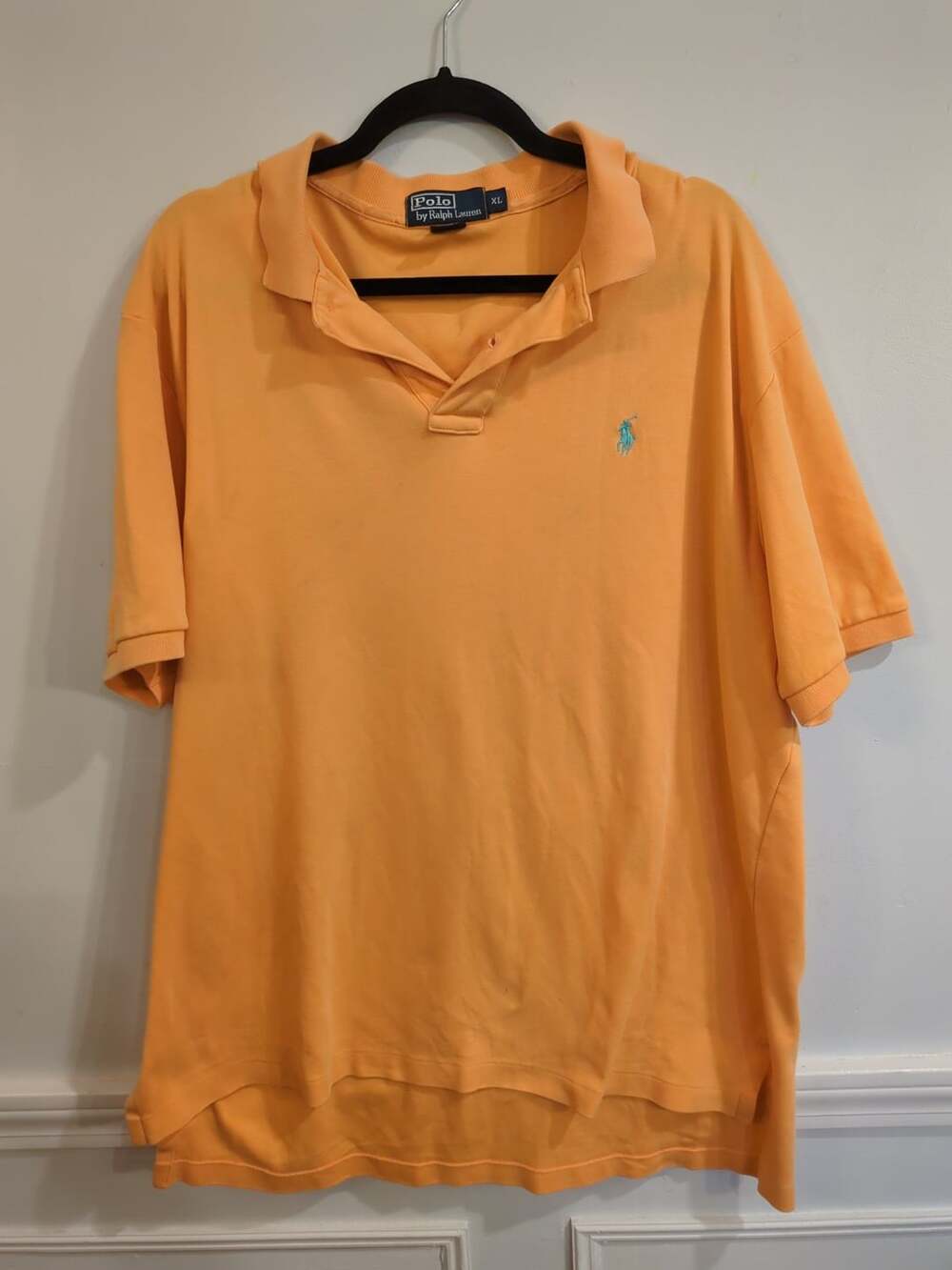 Polo By Ralph Lauren Orange Short Sleeve Polo Shirt XL